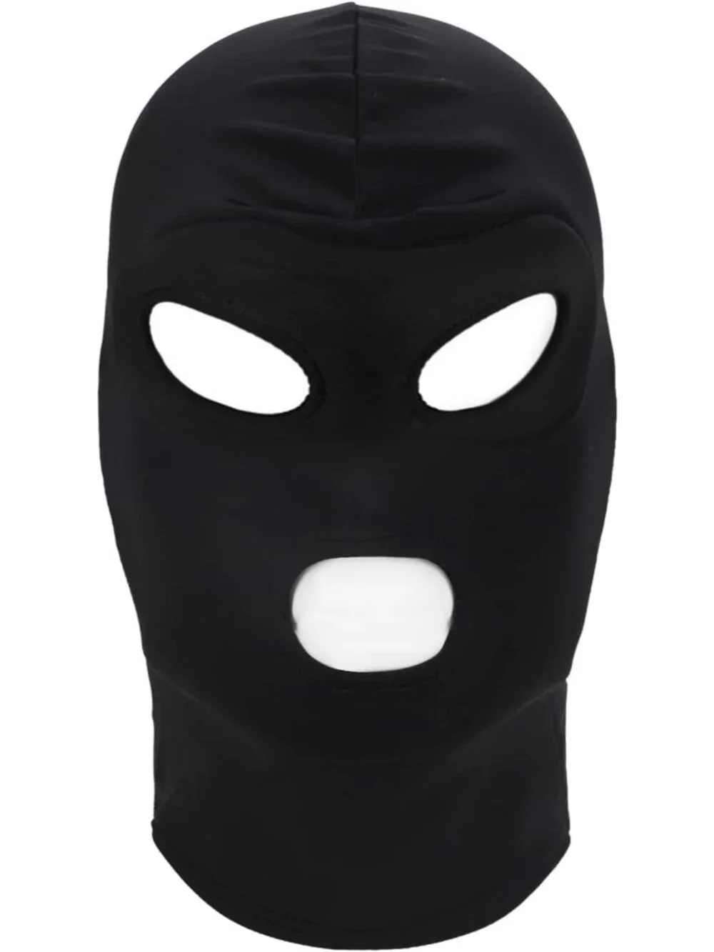 Unisex Expose Eye Mouth Black Elastic Balaclava Full Face Mask Halloween Costume